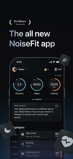 NoiseFit: Health & Fitness screenshot 1