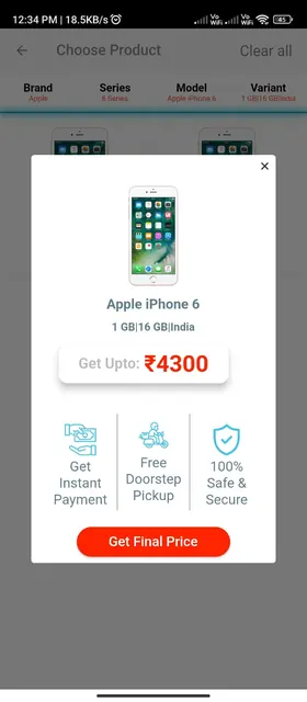 Cashsecond: We buy used mobile screenshot 5