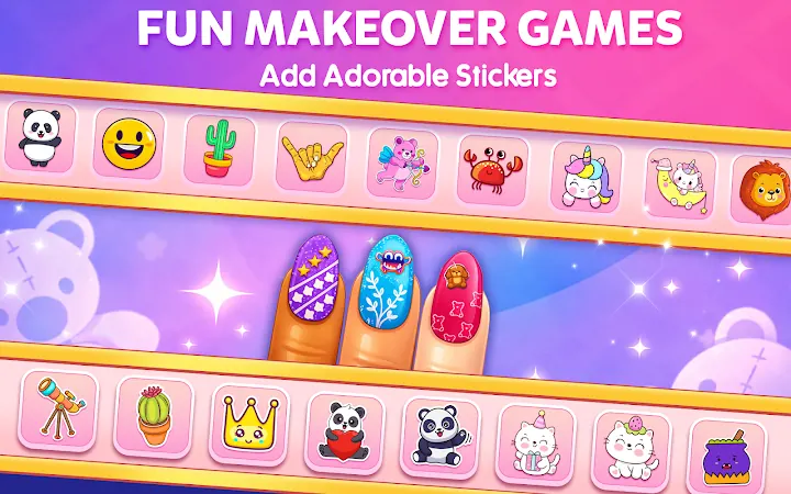 Nail Salon Makeover Girl Games screenshot 6
