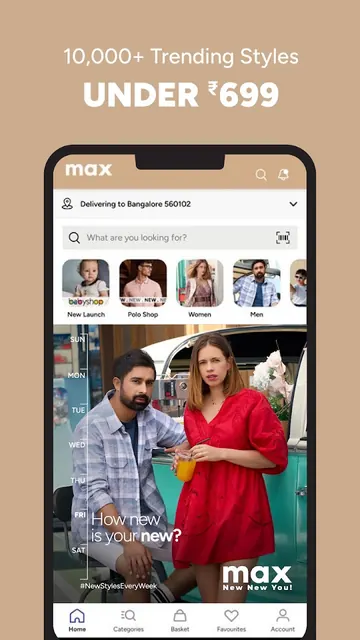 Max Fashion India screenshot 1