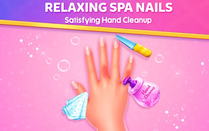 Nail Salon Makeover Girl Games screenshot 5