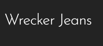 Wrecker Jeans logo