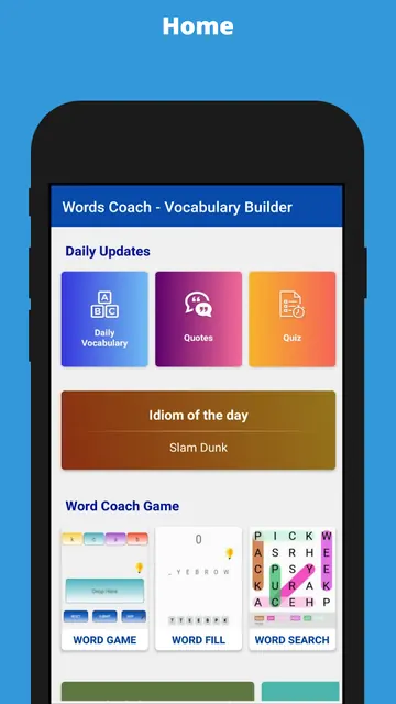 Word Coach Vocabulary Builder screenshot 1