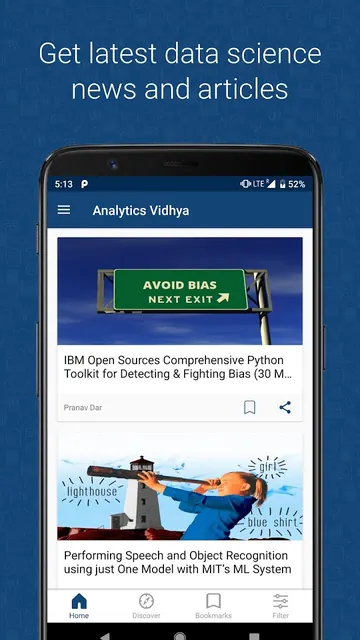 Analytics Vidhya - Learn AI screenshot 1