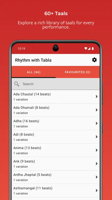Rhythm with Tabla & Tanpura screenshot 1