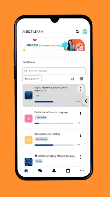 AISECT Learn screenshot 1