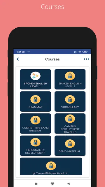 INSPIRE ENGLISH screenshot 2