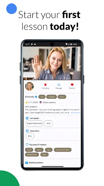 TalkEng - Your English Tutors screenshot 5