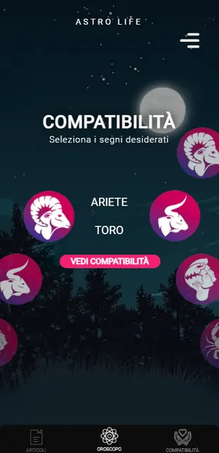 Astro Life - Il tuo oroscopo screenshot 3