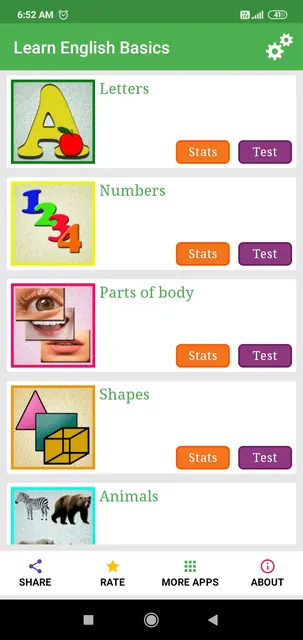 Learn English Basics screenshot 1