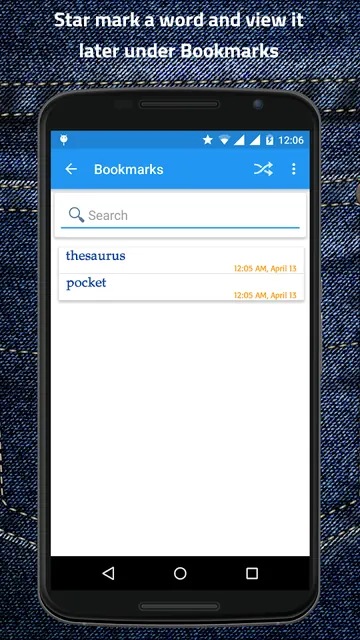 Pocket Thesaurus screenshot 4