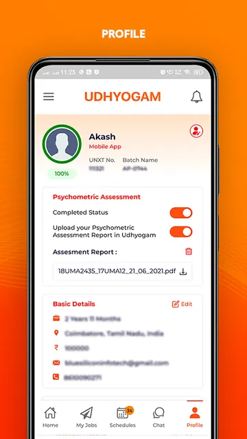 UDHYOGAM- Unnati Job Portal screenshot 2