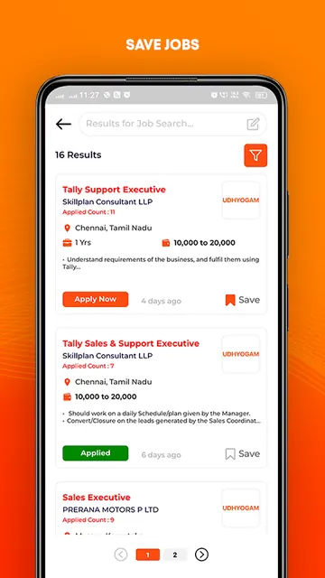 UDHYOGAM- Unnati Job Portal screenshot 3