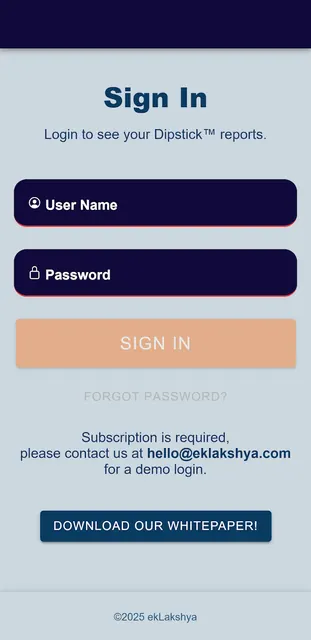 Dipstick™ screenshot 2