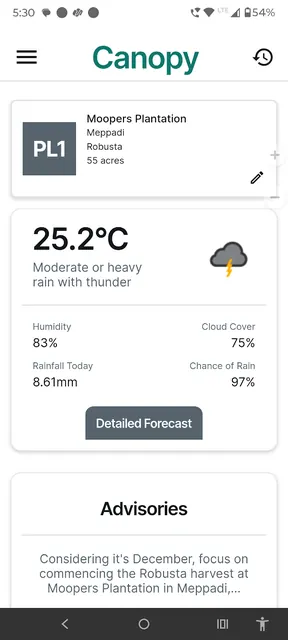 Canopy - AI for Coffee screenshot 2
