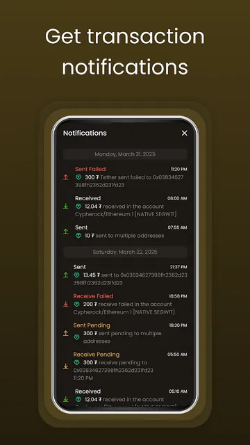 Cypherock CySync Crypto Wallet screenshot 6