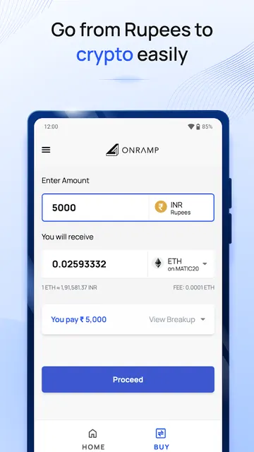 Onramp Money - P2P Alternative screenshot 1