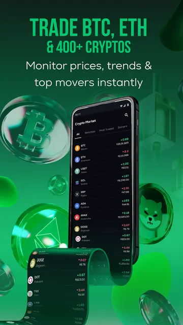 CoinSwitch: Bitcoin Crypto App screenshot 3