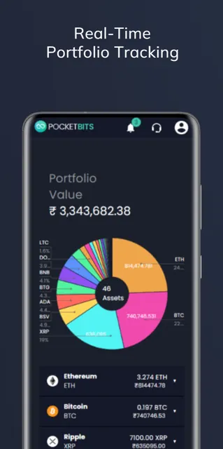 PocketBits: Buy BTC & Crypto screenshot 5