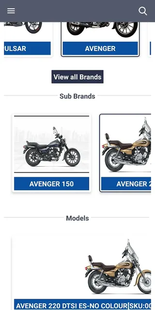 Bajaj Spare Parts Search (EPC) screenshot 5