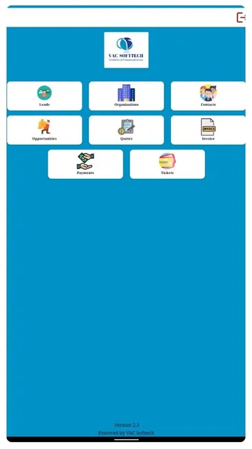 VAC CRM - V Ex screenshot 1