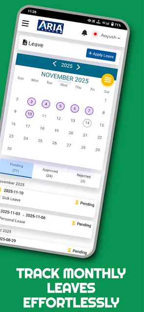 Ariaon : Employee Management screenshot 5