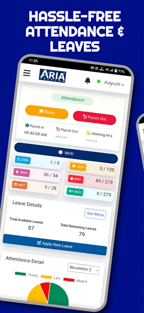 Ariaon : Employee Management screenshot 1