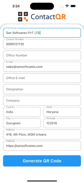 ContactQR screenshot 2