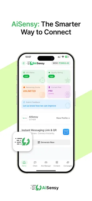 AiSensy Business screenshot 1