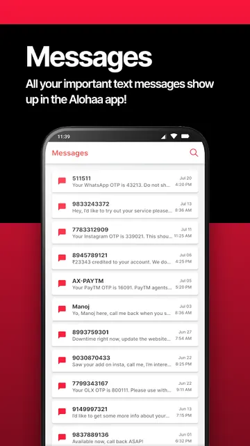 Alohaa-Business Virtual Number screenshot 3