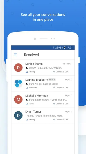 Freshchat screenshot 1