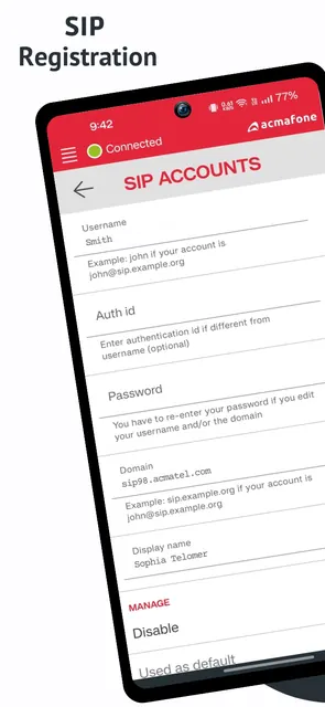 Acmafone screenshot 6