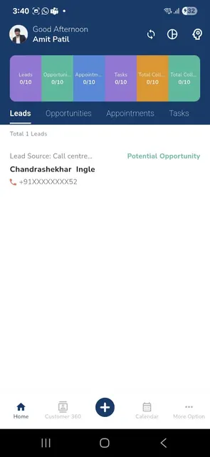 SX CRM screenshot 2