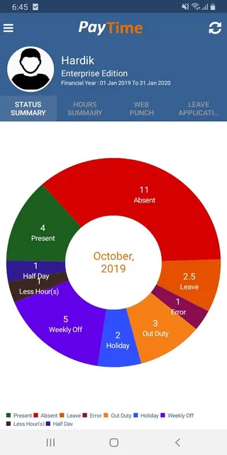 PayTime screenshot 1