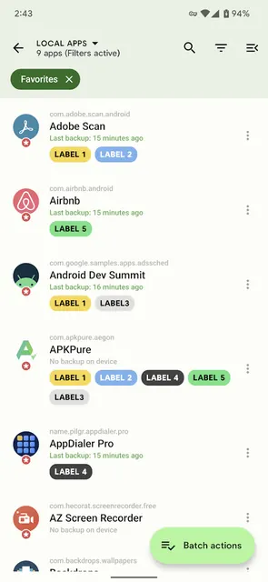 Swift Backup screenshot 2