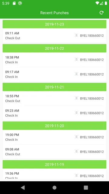 easyTimePro screenshot 4