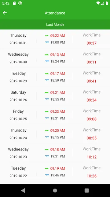 easyTimePro screenshot 6