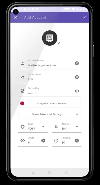 MFAuth -Fast 2FA Authenticator screenshot 6