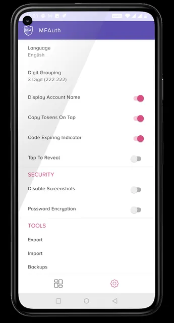 MFAuth -Fast 2FA Authenticator screenshot 4