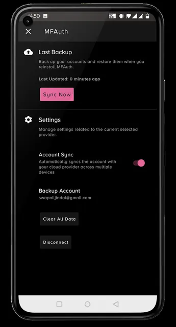 MFAuth -Fast 2FA Authenticator screenshot 5