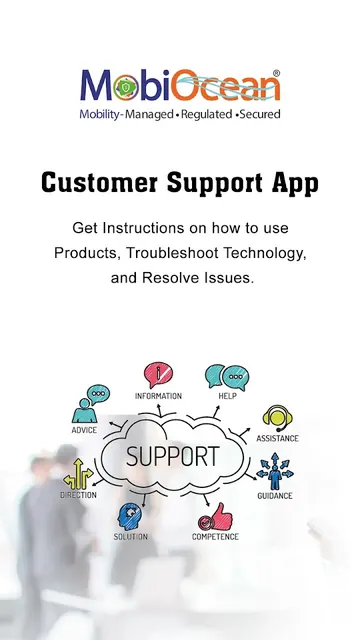 MobiOcean Customer Support App screenshot 1