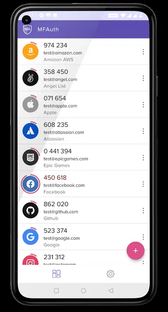 MFAuth -Fast 2FA Authenticator screenshot 3