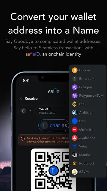 Safle - Web3 Wallet screenshot 2