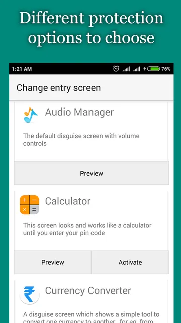 Hide Photos, Video and App Loc screenshot 5