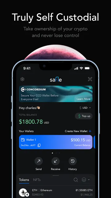 Safle - Web3 Wallet screenshot 5
