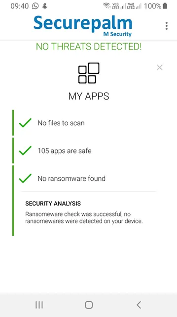 SecurePalm M Security screenshot 2