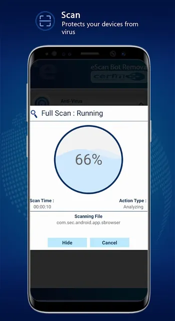 eScan CERT-In Bot Removal screenshot 3