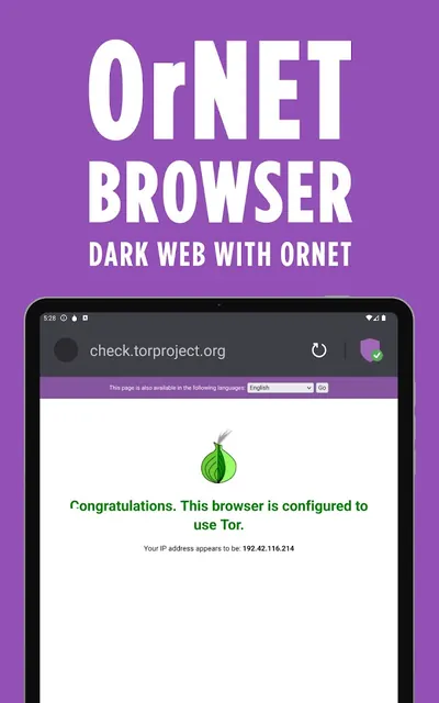 Dark Web Browser : OrNET screenshot 5