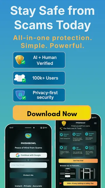 Phishbowl: AI Scam Detector screenshot 5