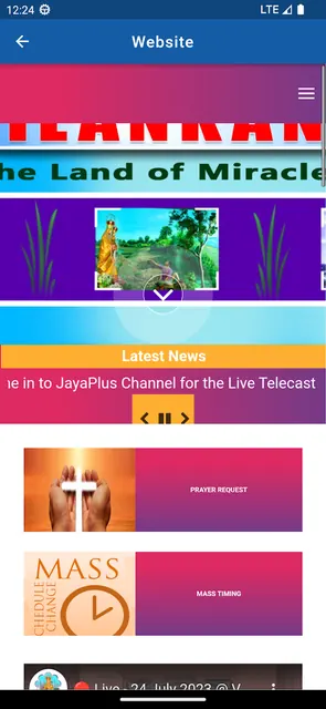 Vailankanni Shrine Live Mass screenshot 5